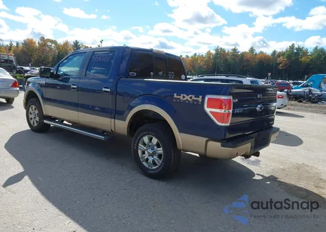 2012 Ford F-150 Lariat из США, поврежденный, VIN 1FTFW1EFXCFB67687
